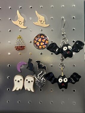 🎃 Bundle Halloween Post Earrings Studs and Dangle